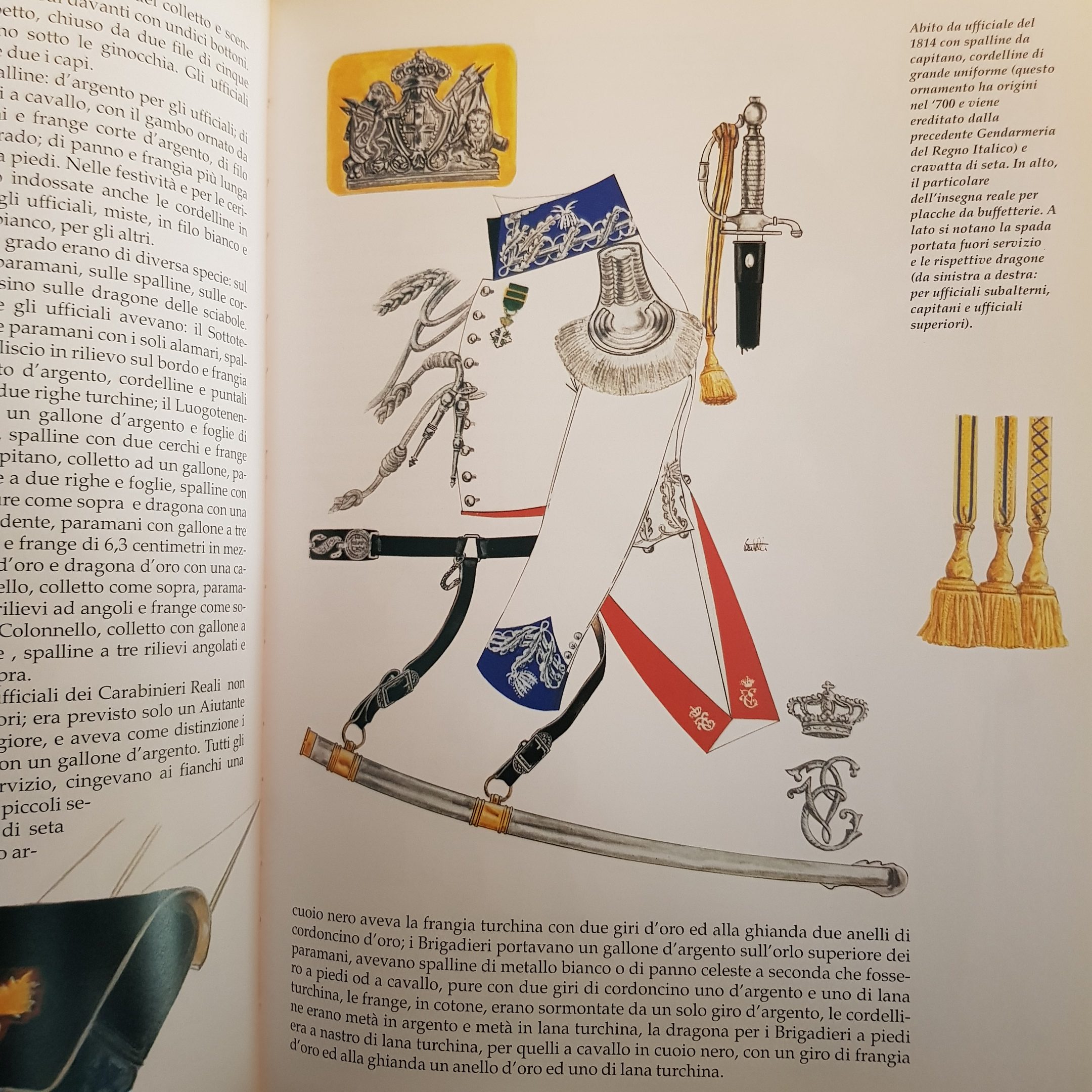 carabinieri reali uniforme '800