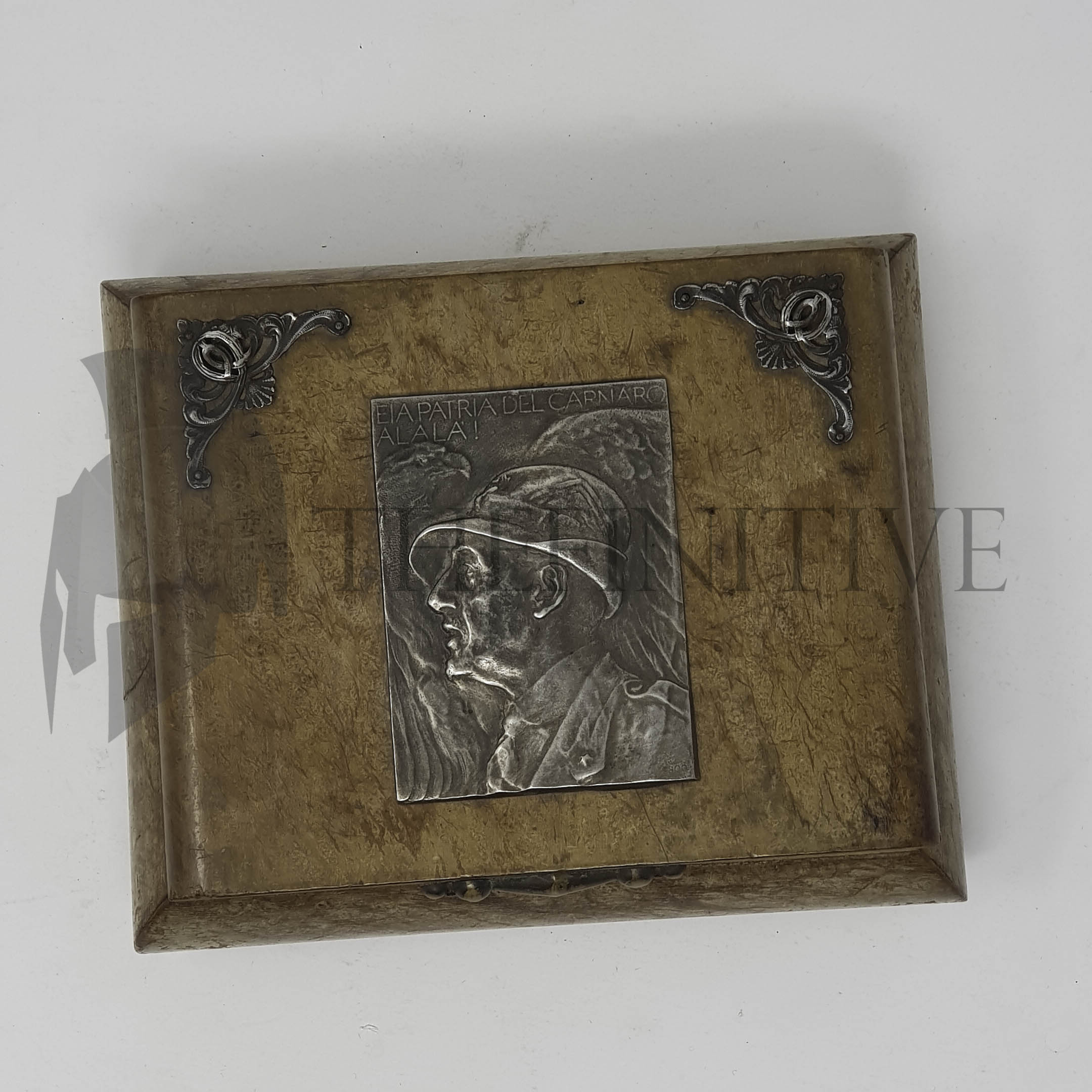 Gabriele D Annunzio Placca Carnaro Argento Su Scatola Thefinitive