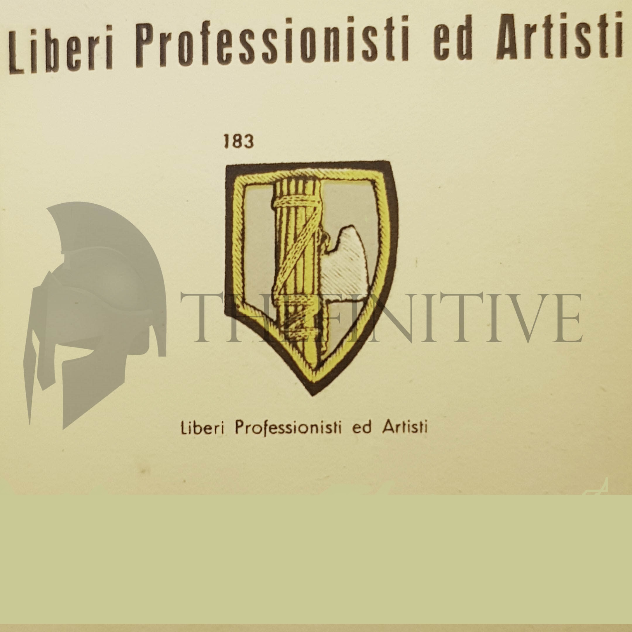 PNF scudetto Professionisti Artisti